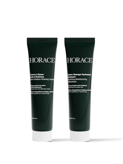 Duo Crème à Raser + Gel Après-Rasage