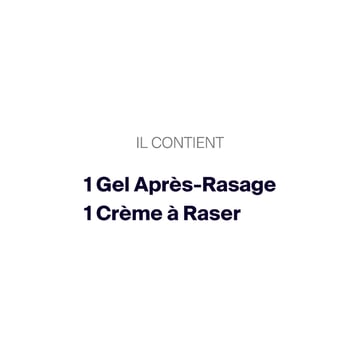 Duo Crème à Raser + Gel Après-Rasage