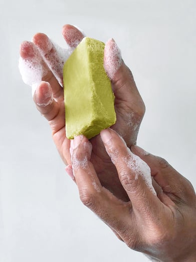 Pain de Savon Surgras Bergamote d'Italie & Menthe Poivrée