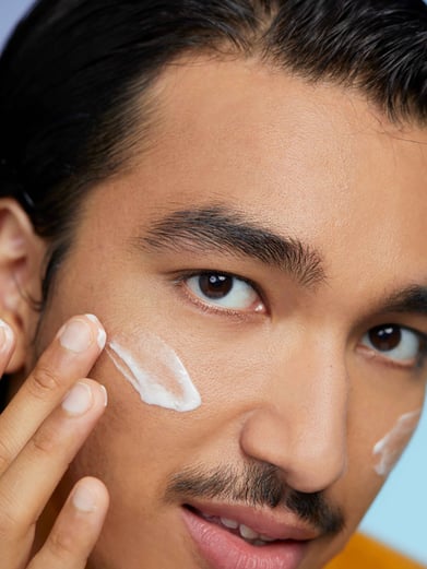 Crème hydratante non grasse pour la peau du visage homme Recipe for Men