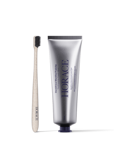 Kit brosse à dents & dentifrice blanchissant
