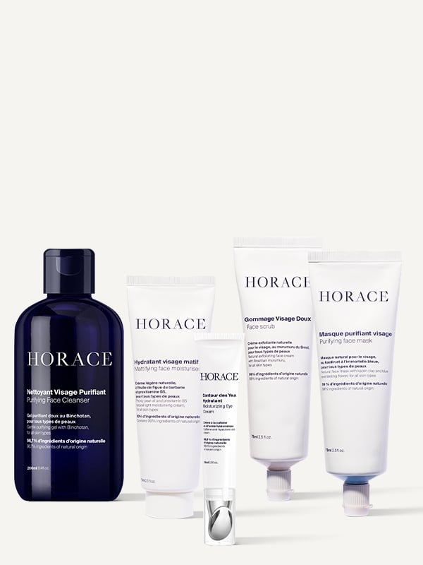Kit intégral de soins visage pour homme | Horace