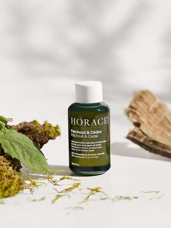 Huile Barbe Naturelle - patchouli et cèdre | Horace
