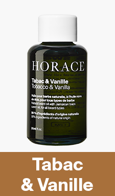 Huile pour Barbe Tabac & Vanille