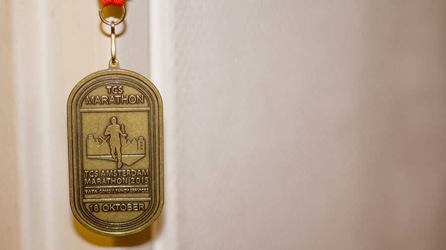 Médaille du Marathon d'Amsterdam